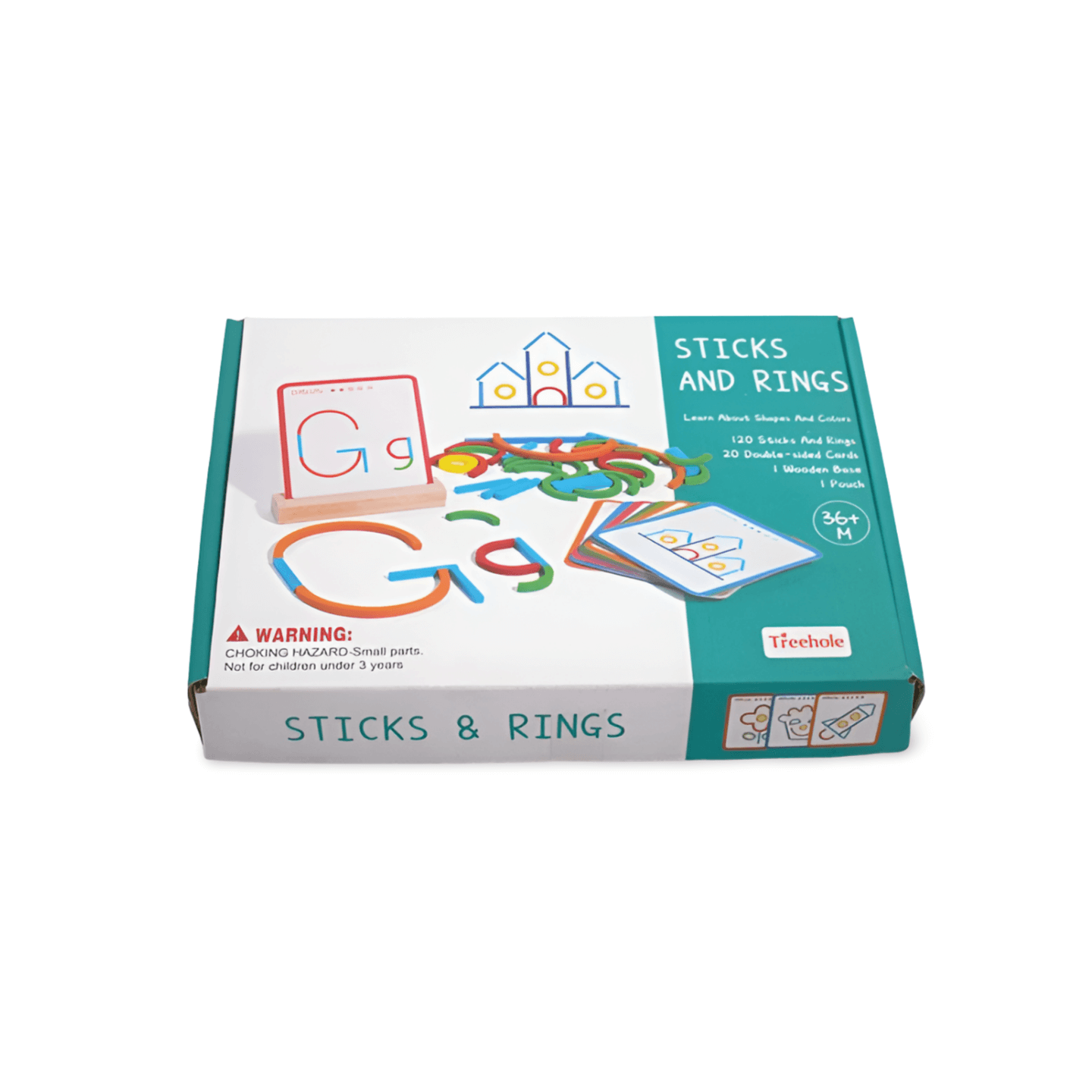 Sticks And Rings Intelligence Puzzle Toy