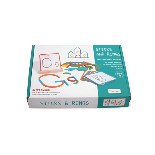 Sticks And Rings Intelligence Puzzle Toy